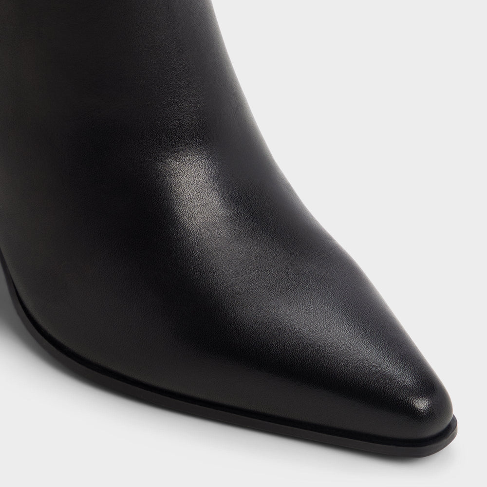 Block heel Kaelya in Black - Knee-high boot