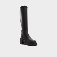 Platform Auster in Wc Black - Knee-high boot