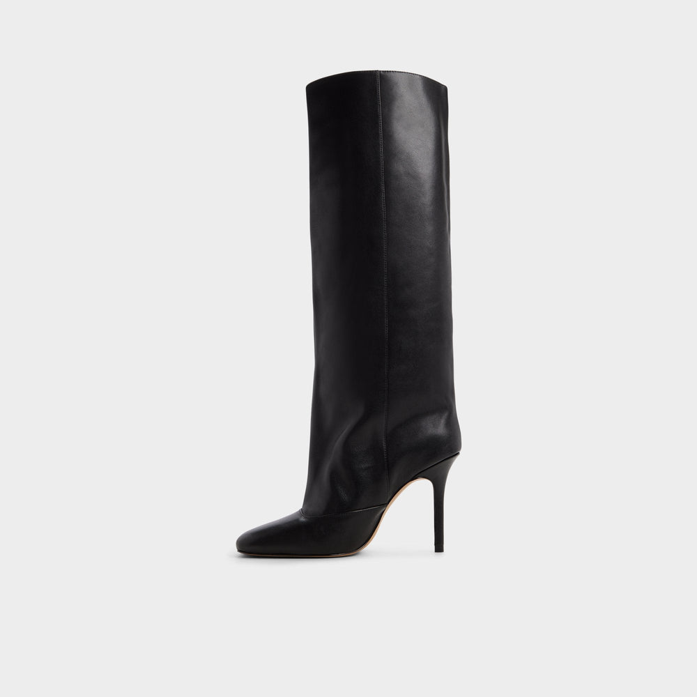 Stiletto heel Aleena in Black - Knee-high boot