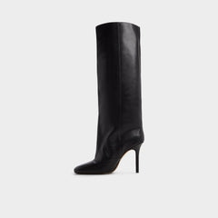 Stiletto heel Aleena in Black - Knee-high boot