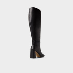 Helana in Wc Black - Knee-high boot Block heel