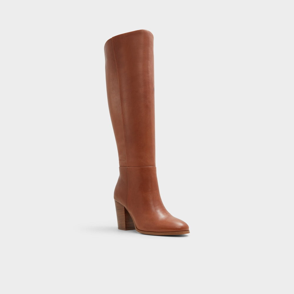 Brown Belide Cognac Women's Tall Boots - Knee-high boot