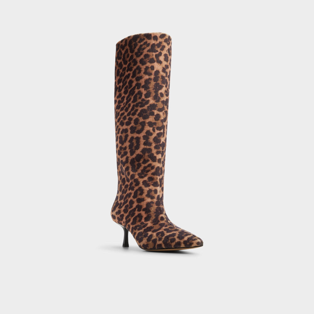 Selora in Open Brown 14183552 - Knee-high boot Stiletto heel