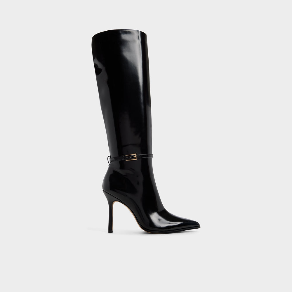 Stiletto heel Maellie in Black - Knee-high boot