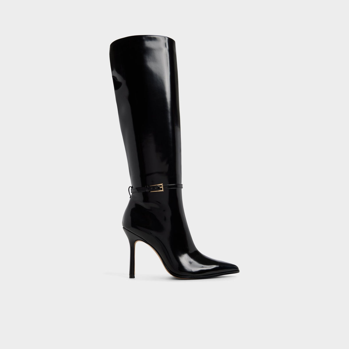Stiletto heel Maellie in Black - Knee-high boot