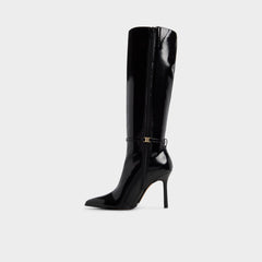Stiletto heel Maellie in Black - Knee-high boot