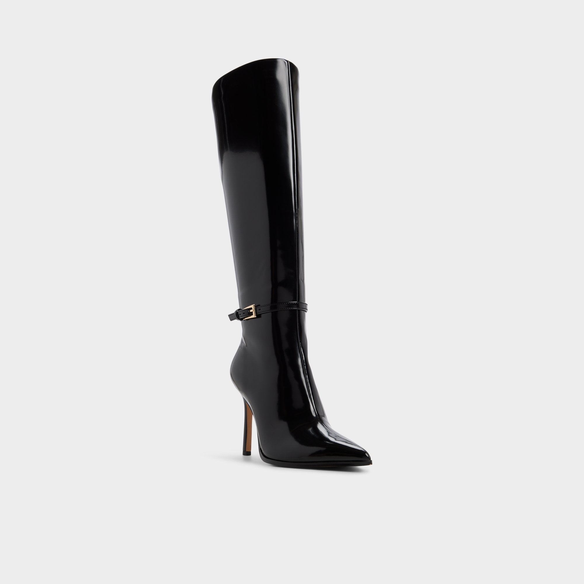 Stiletto heel Maellie in Black - Knee-high boot