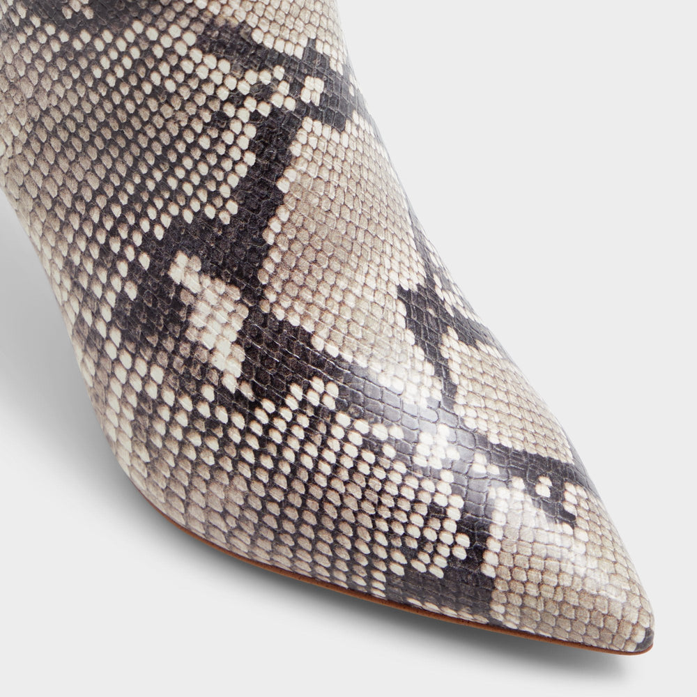 Stiletto heel Laroche Beige Overflow Women's Tall Boots - Knee-high boot