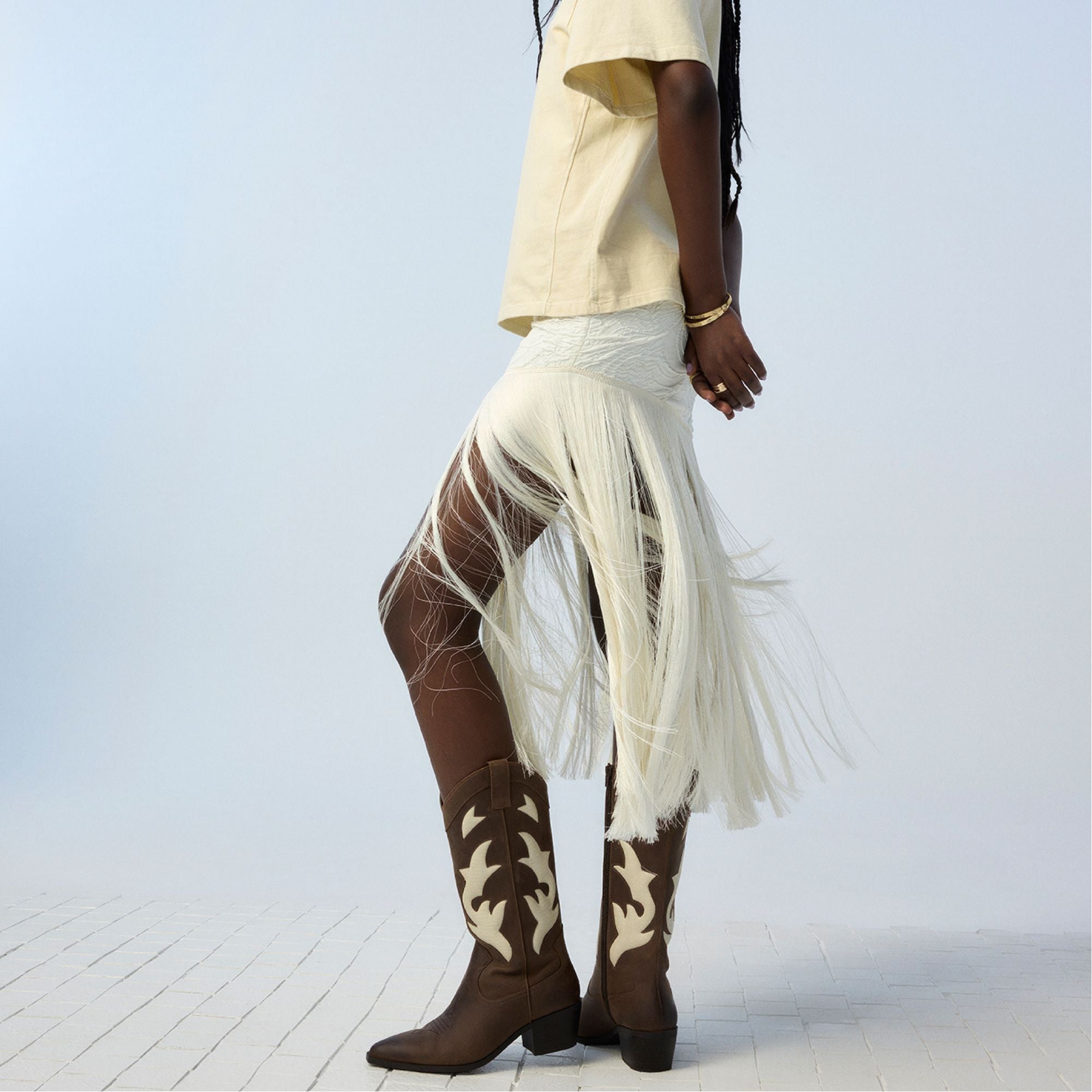 Nebraska Royal Brown Women's Western - Mid-calf western boot