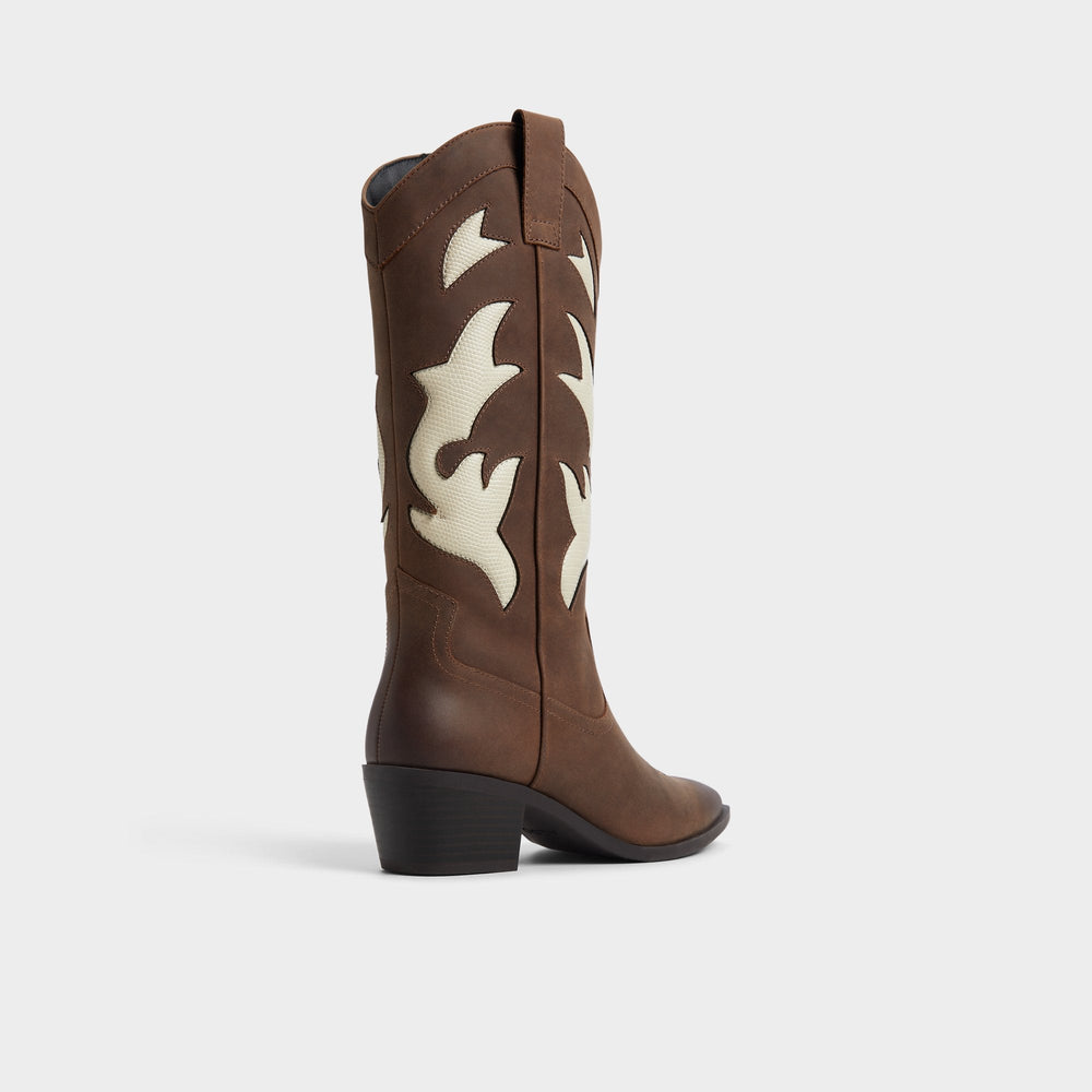 Nebraska Royal Brown Women's Western - Mid-calf western boot
