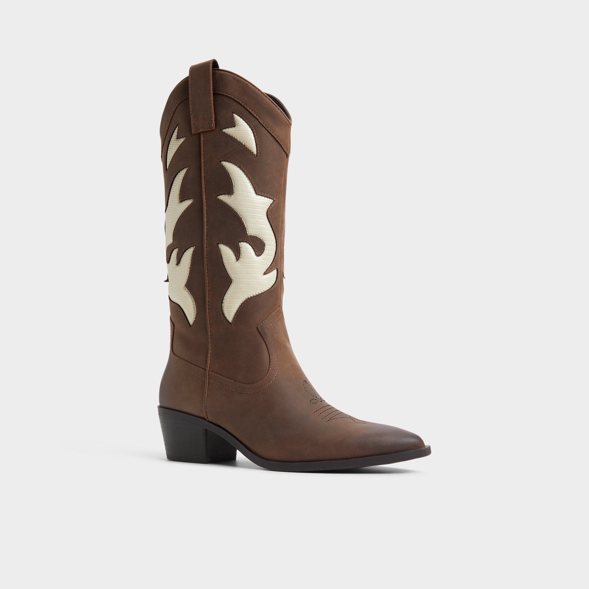 Nebraska Royal Brown Women's Western - Mid-calf western boot