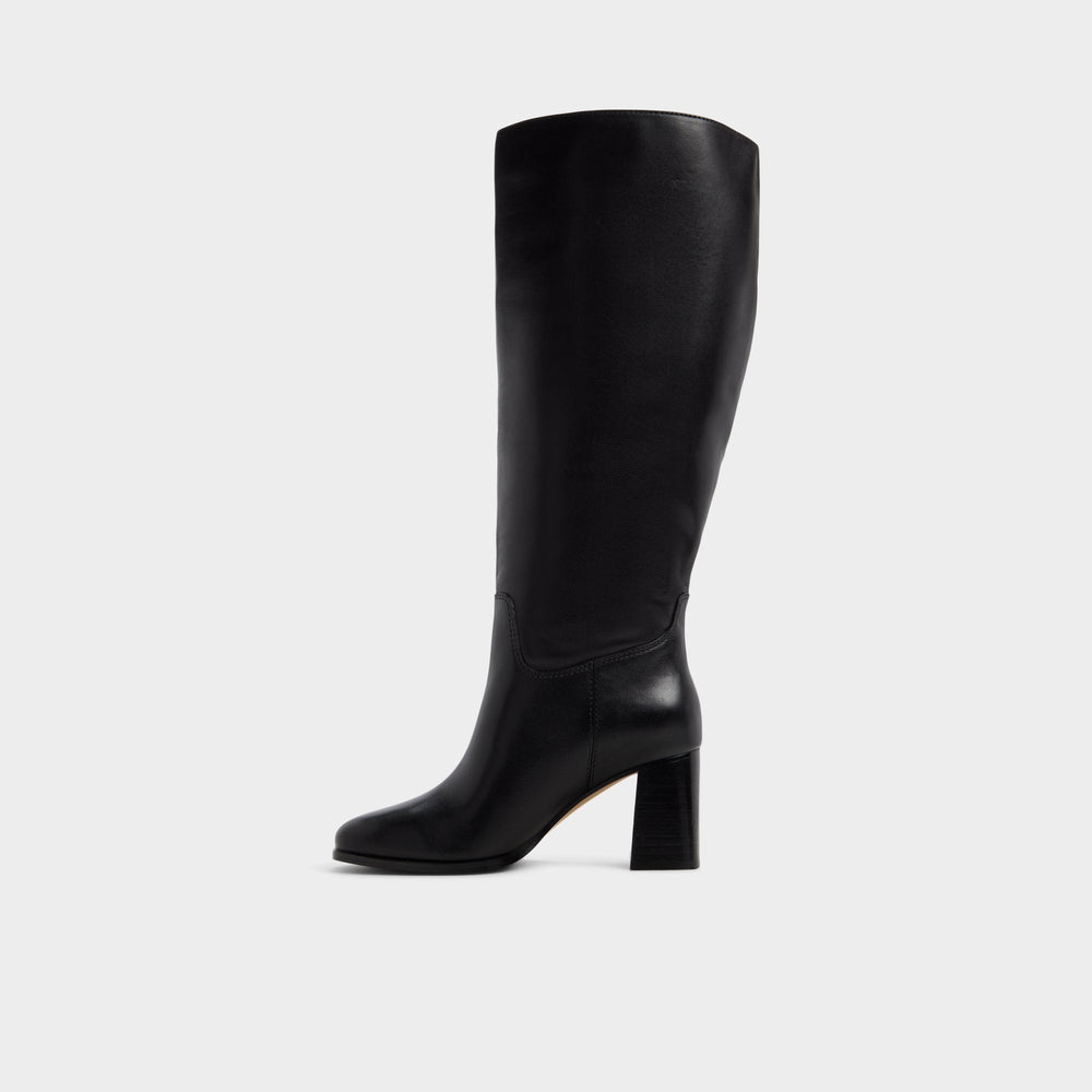 Block heel Elyze in Wc Black - Knee-high boot