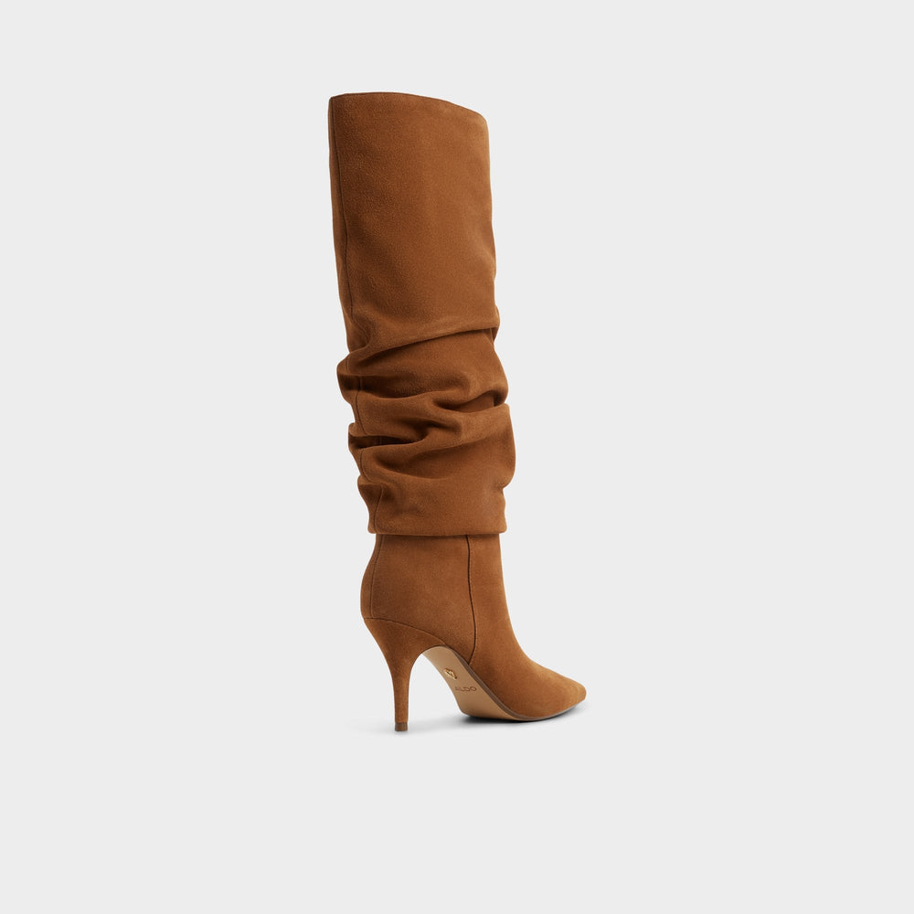 Stiletto heel Kimmia in Other Brown - Knee-high boot