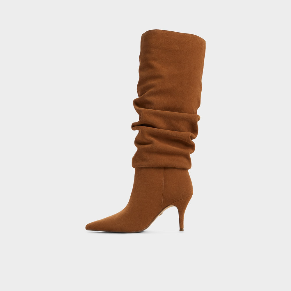 Stiletto heel Kimmia in Other Brown - Knee-high boot