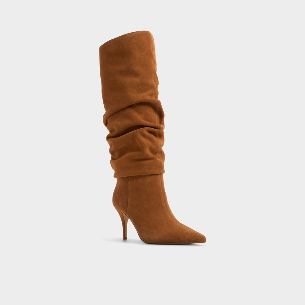 Stiletto heel Kimmia in Other Brown - Knee-high boot