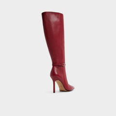 Stiletto heel Maellie in Wc Dark Red - Knee-high boot