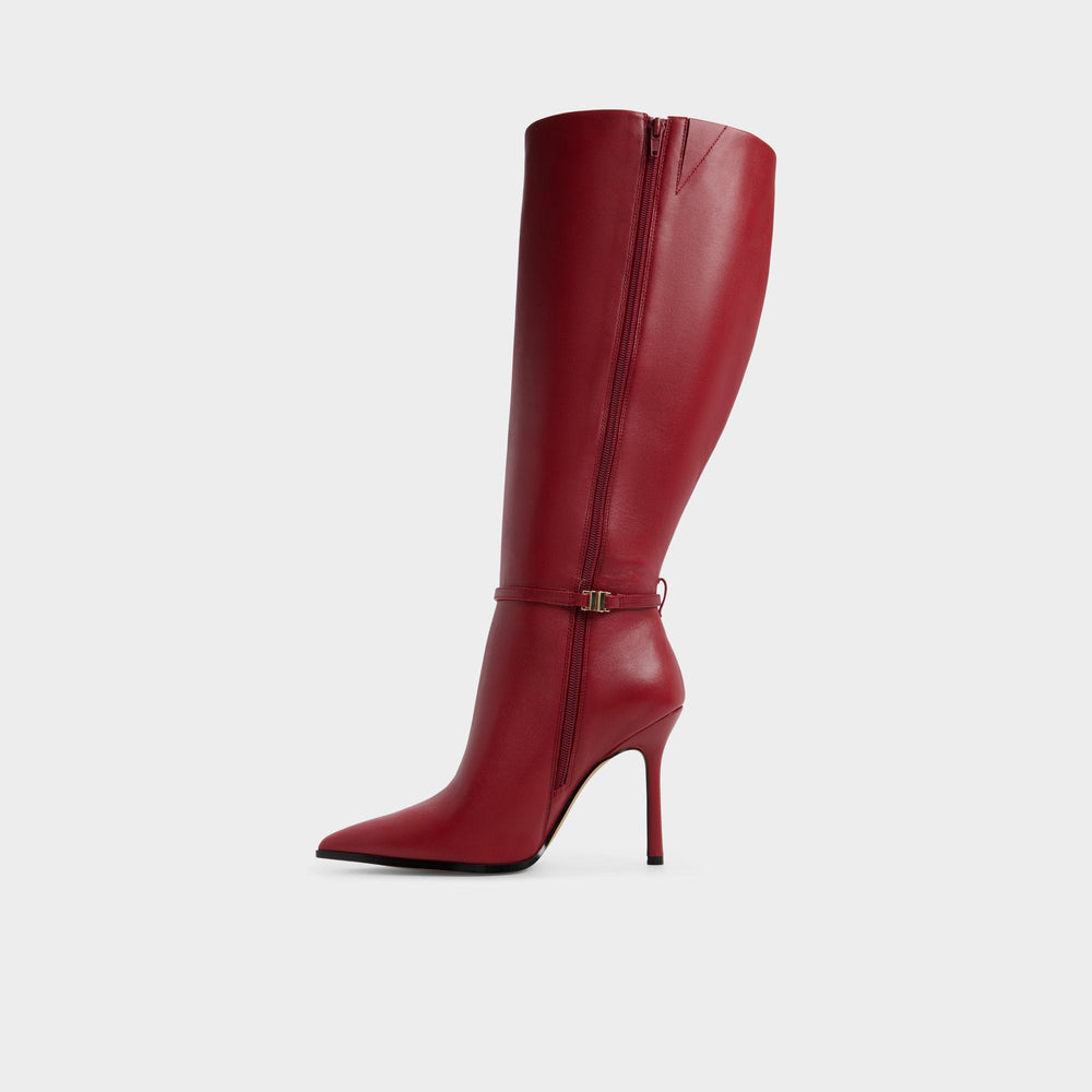 Stiletto heel Maellie in Wc Dark Red - Knee-high boot