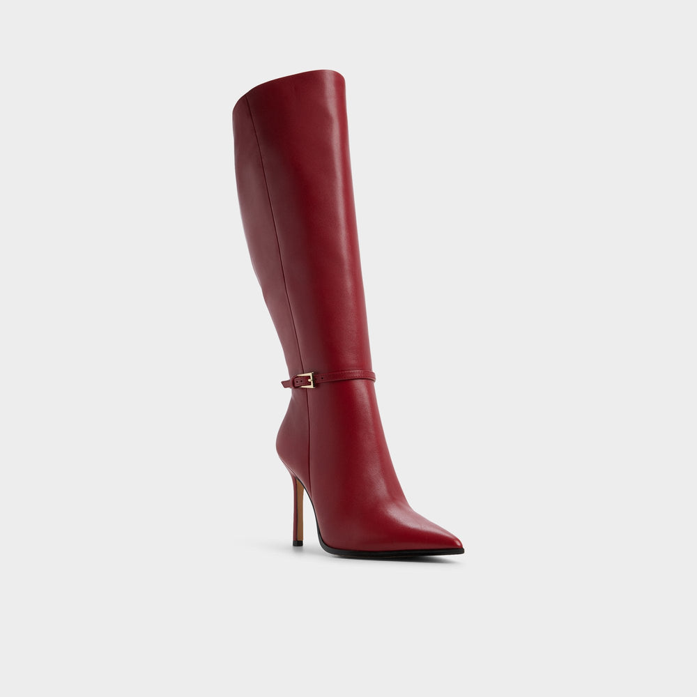 Stiletto heel Maellie in Wc Dark Red - Knee-high boot