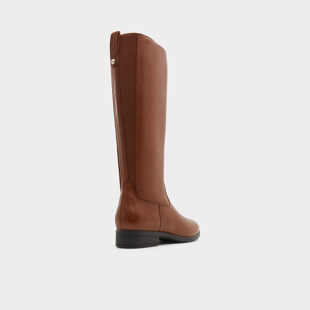 Wicoenitall Cognac Women's Tall Boots - Knee-high boot Brown