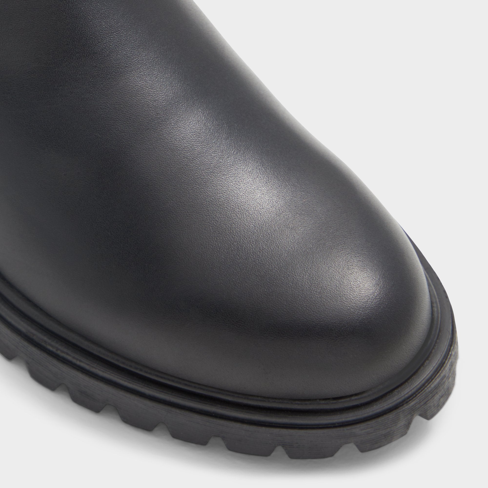 Lug sole Adalitlan Black Women's Casual boots - Chelsea boot