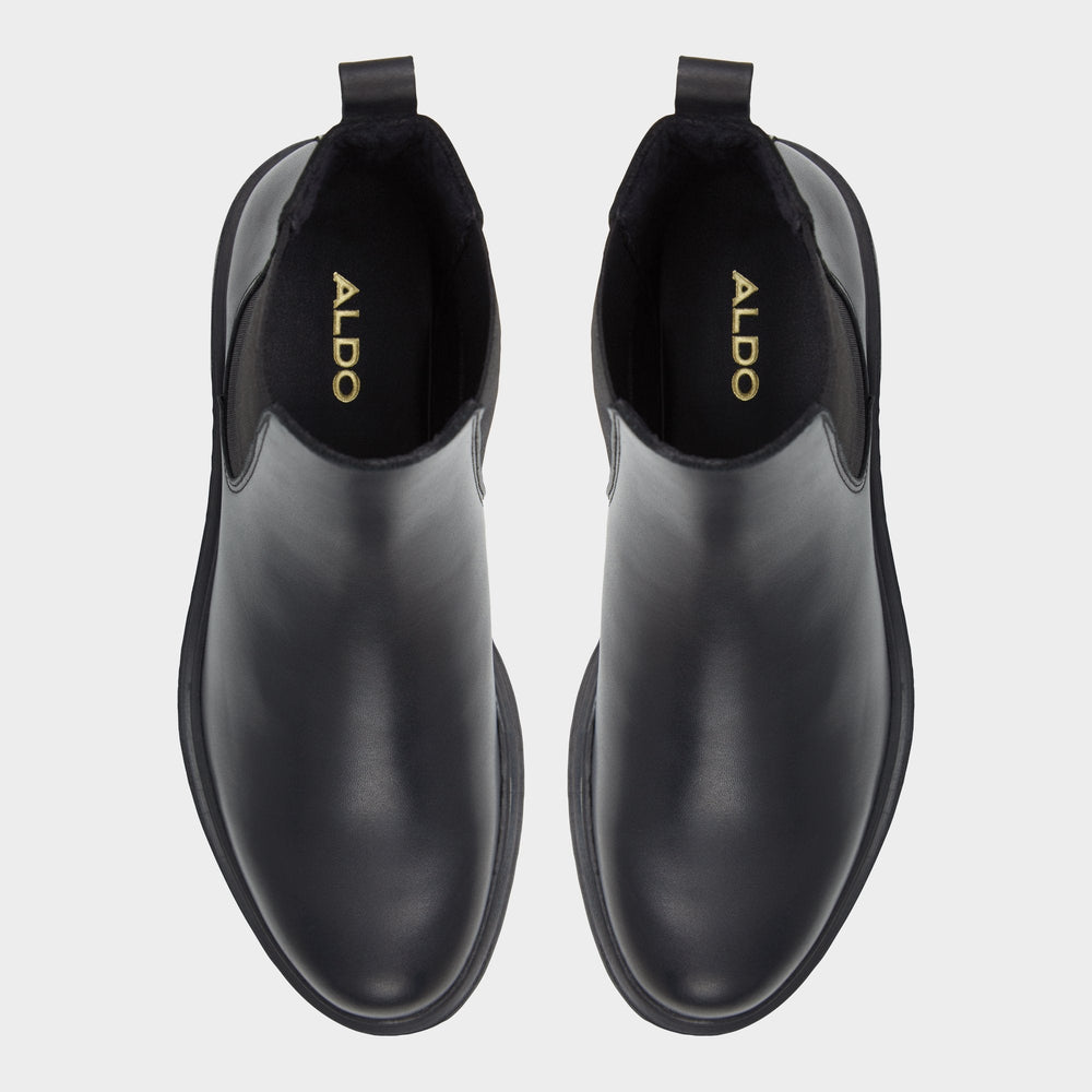 Lug sole Adalitlan Black Women's Casual boots - Chelsea boot