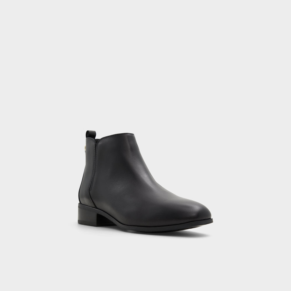 Verity Black Women's Casual boots - Chelsea boot Block heel