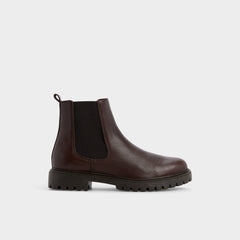 Adalitlan in Medium Brown - Chelsea boot Lug sole