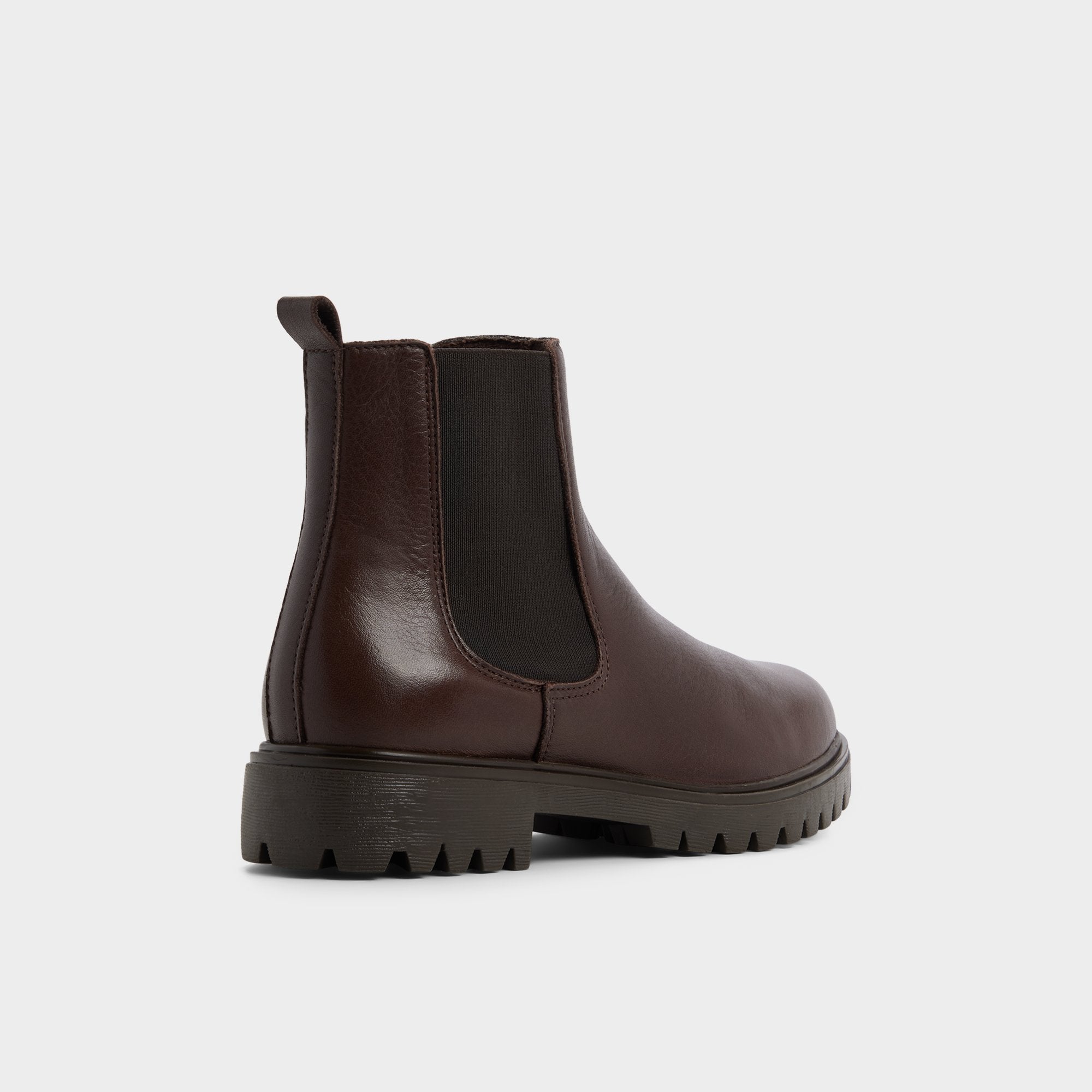 Adalitlan in Medium Brown - Chelsea boot Lug sole