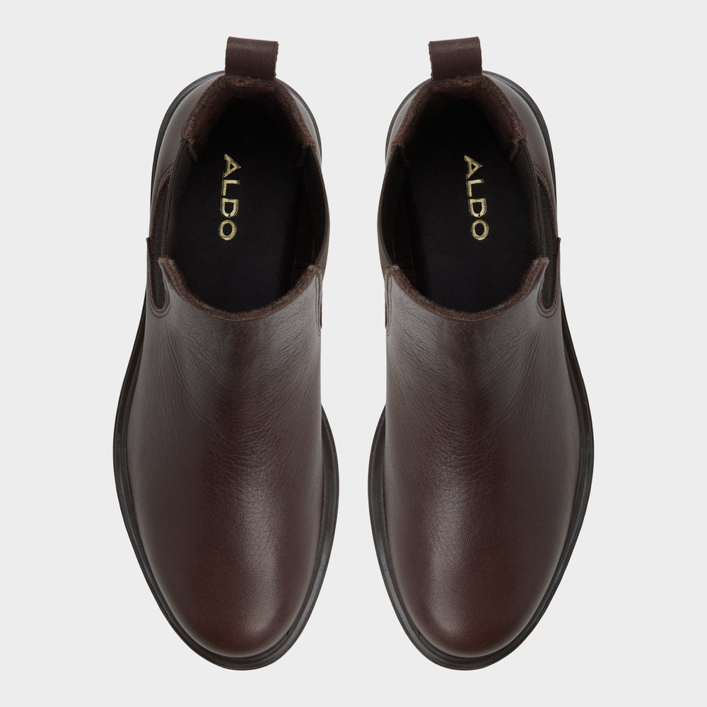 Adalitlan in Medium Brown - Chelsea boot Lug sole