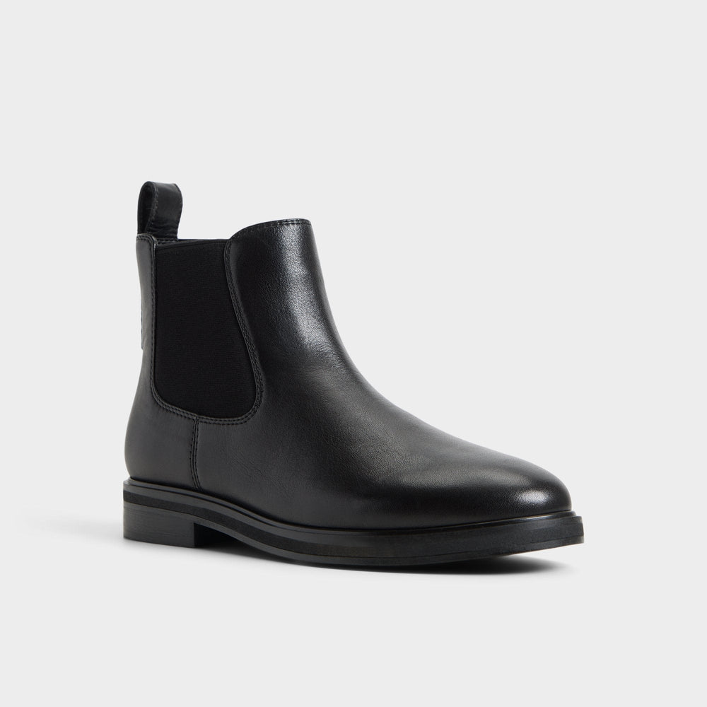 Block heel Librah in Black - Chelsea boot