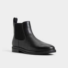Block heel Librah in Black - Chelsea boot