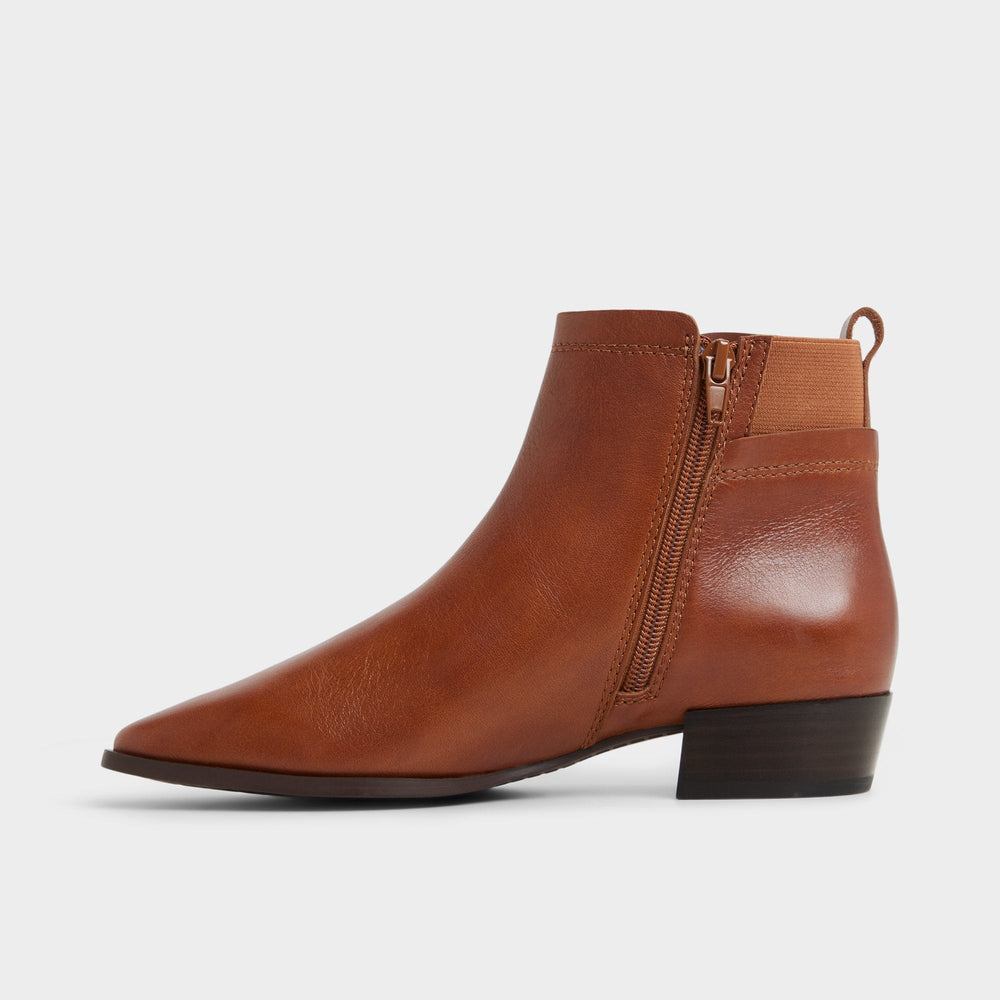 Block heel Raneldar in Medium Brown - Chelsea boot