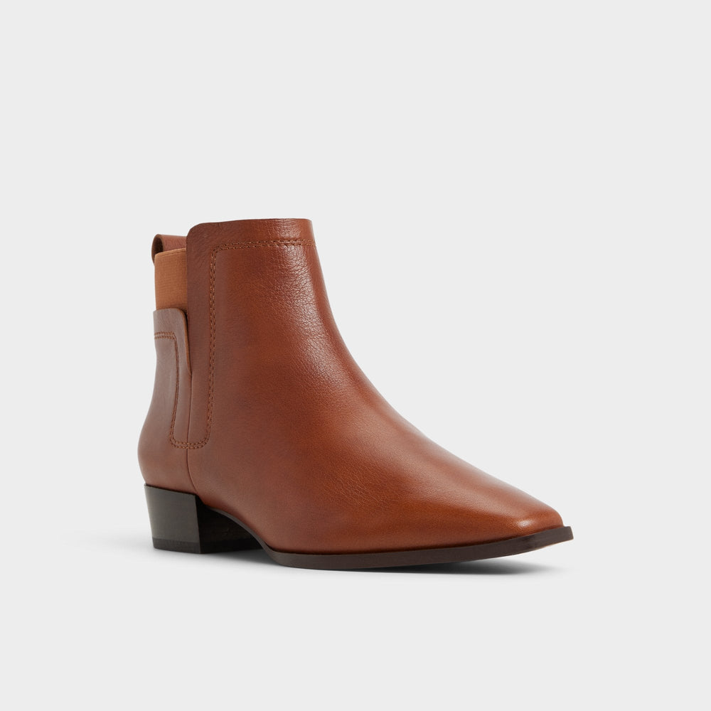 Block heel Raneldar in Medium Brown - Chelsea boot