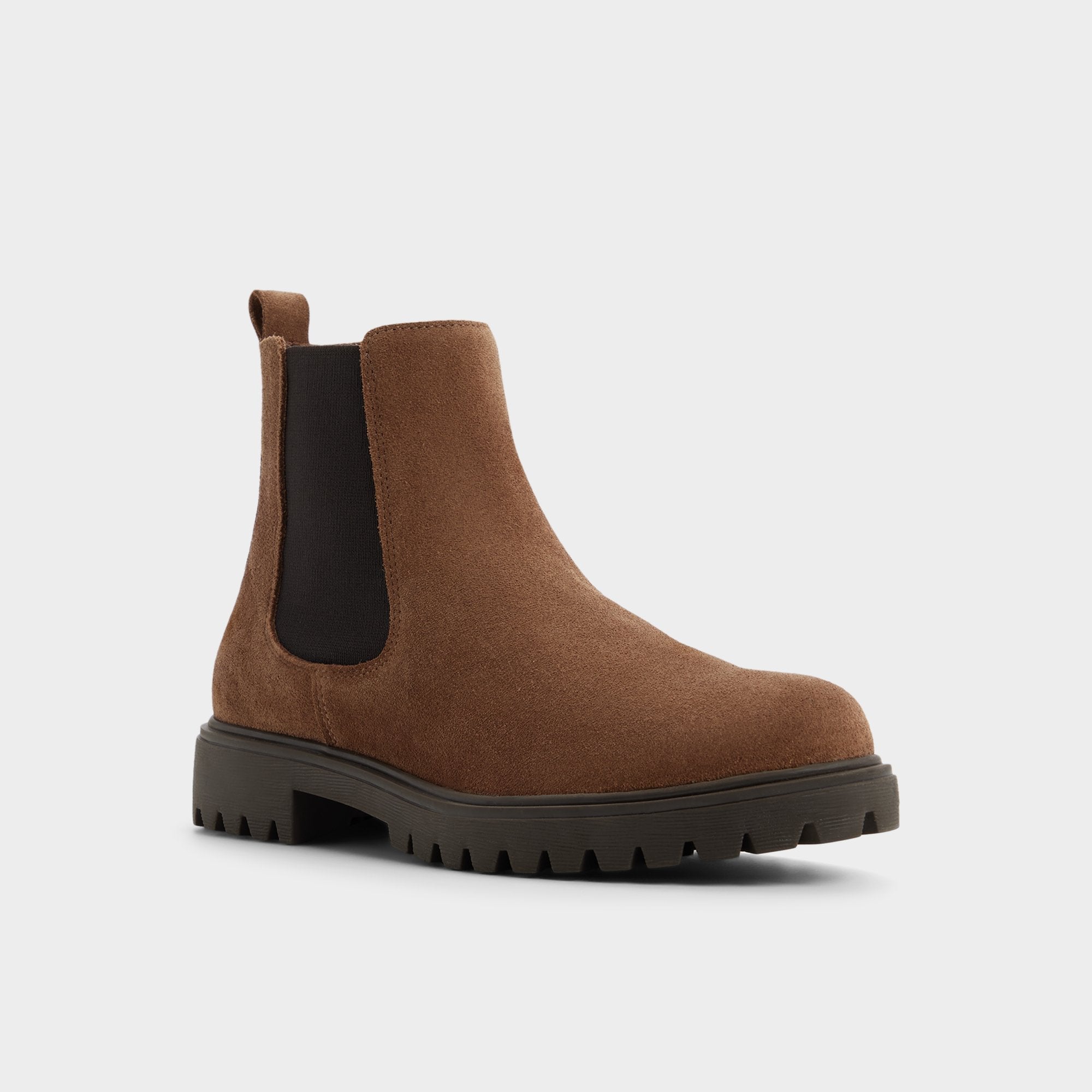 Adalitlan in Taupe - Chelsea boot Lug sole