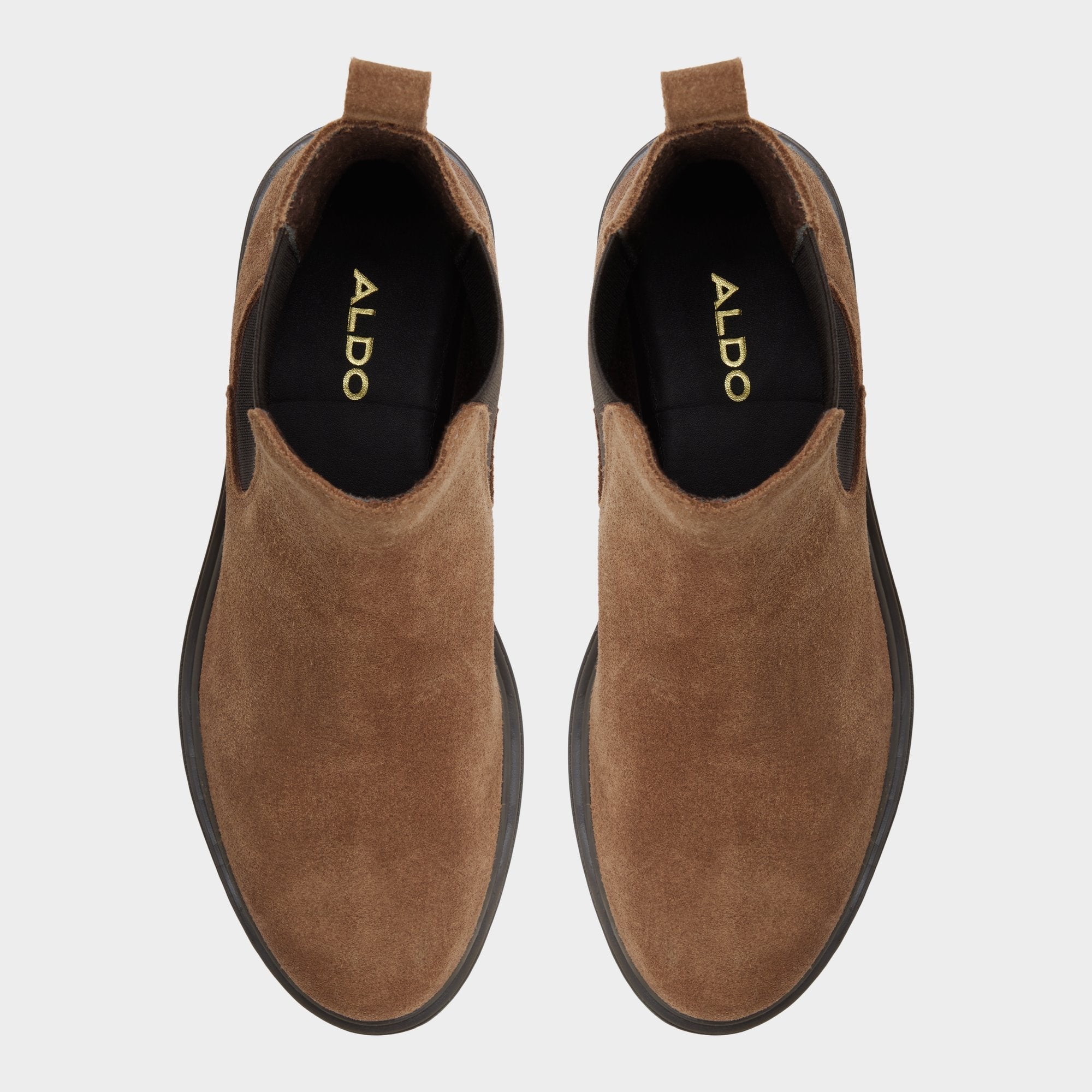 Adalitlan in Taupe - Chelsea boot Lug sole