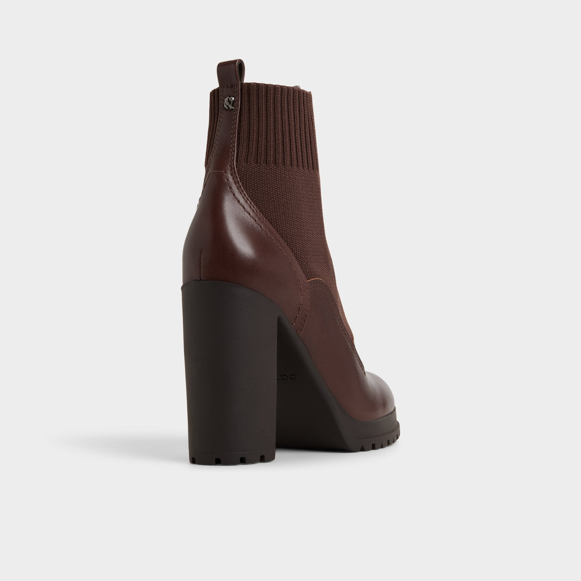 Lug sole Rebellious in Other Brown - Combat ankle boot