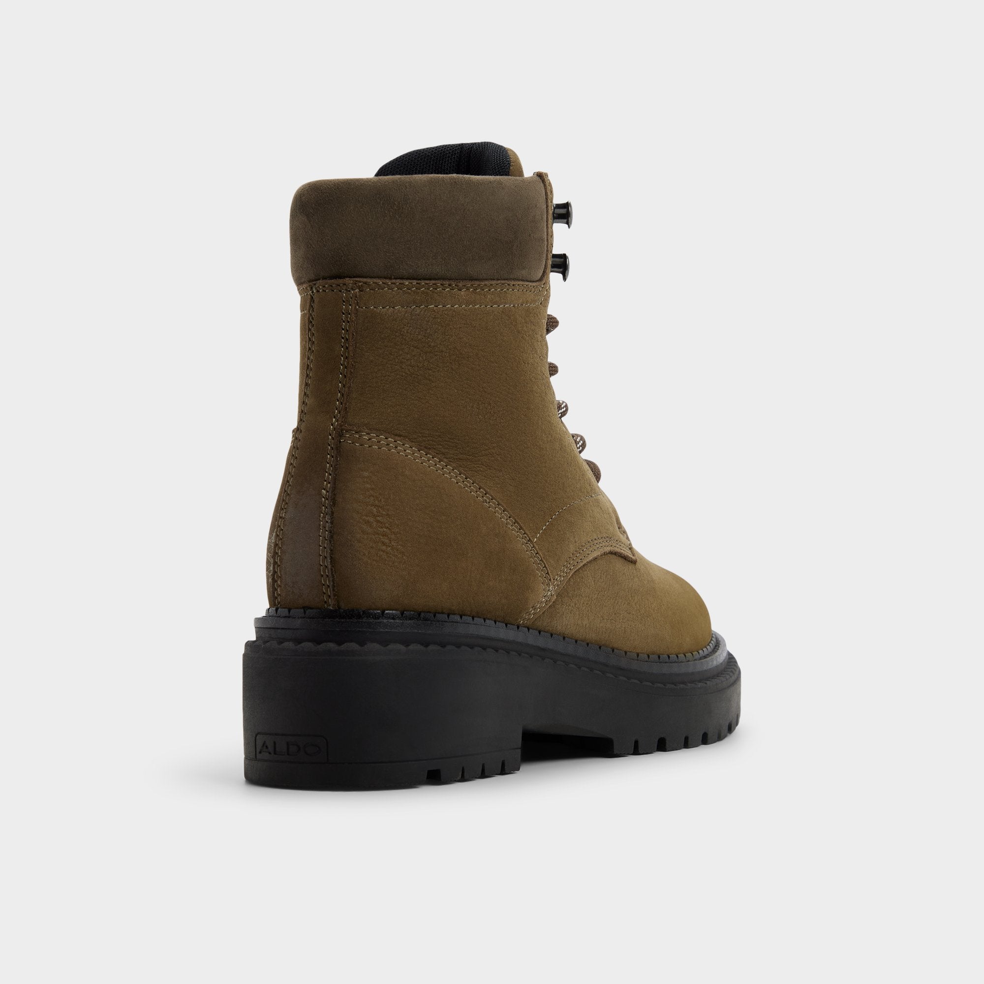 Lug sole Lewellan in Dark Green - Hiking boot