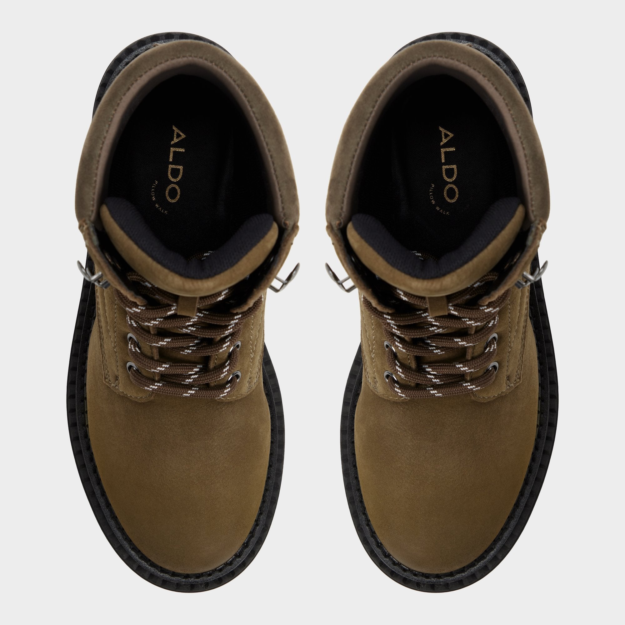 Lug sole Lewellan in Dark Green - Hiking boot