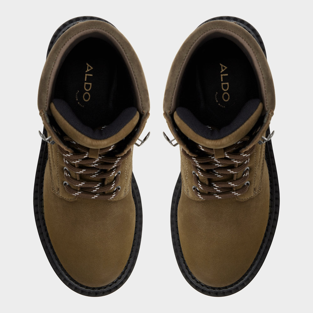 Lug sole Lewellan in Dark Green - Hiking boot