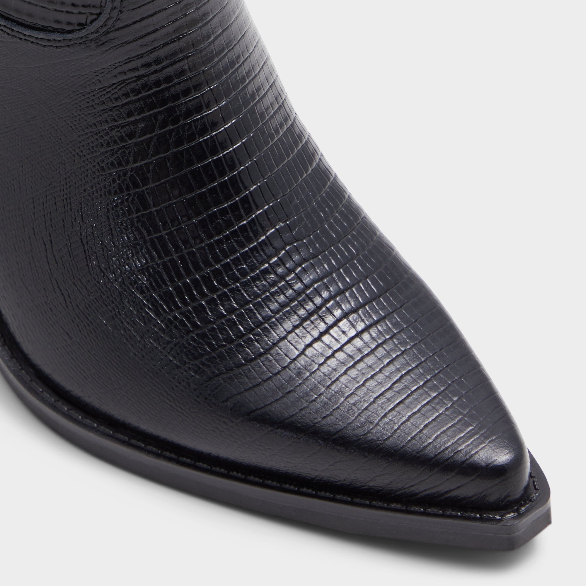 Nevada-wc Black Women's Western - Western knee-high boot Black