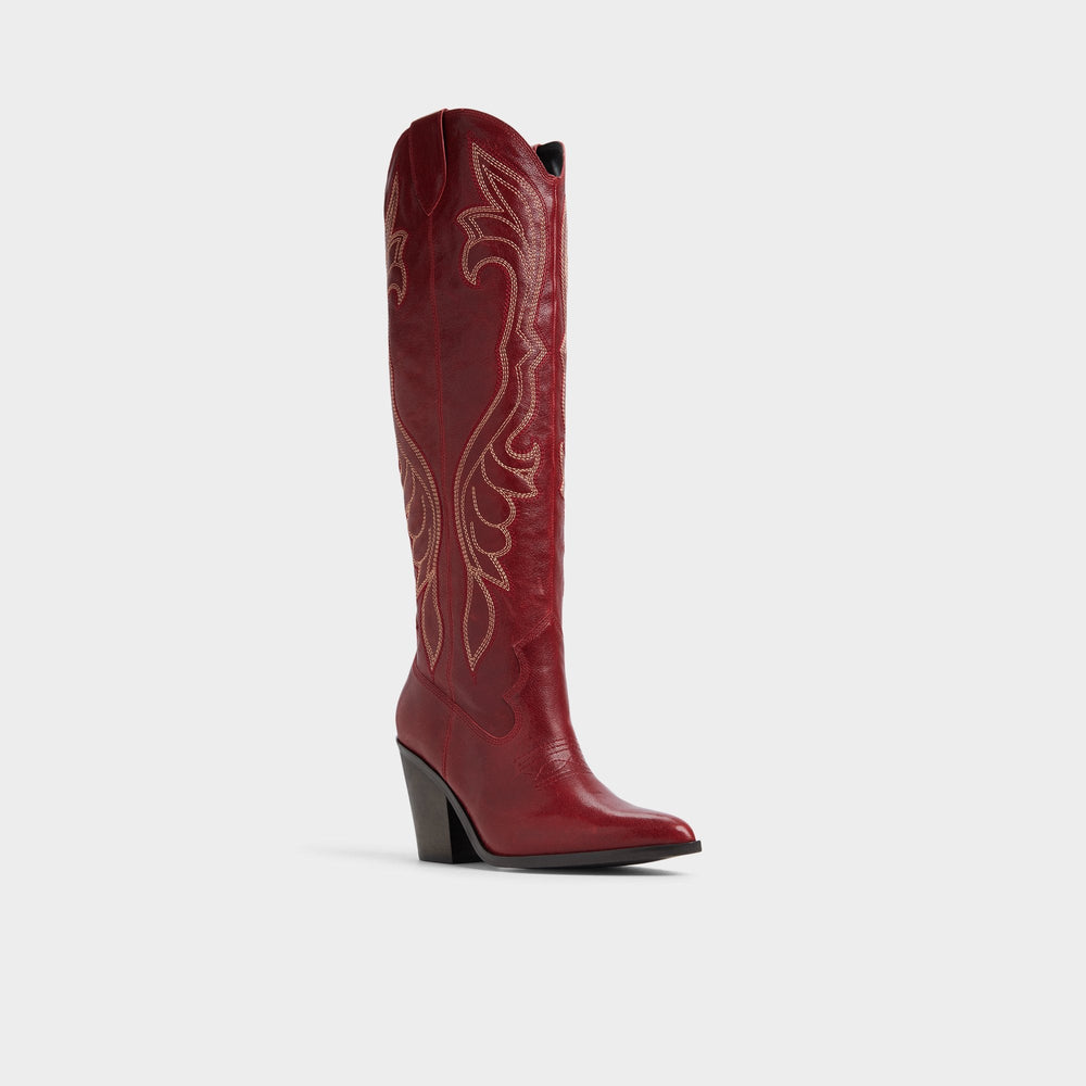 Alamo Medium Red Women's Western - Western boot