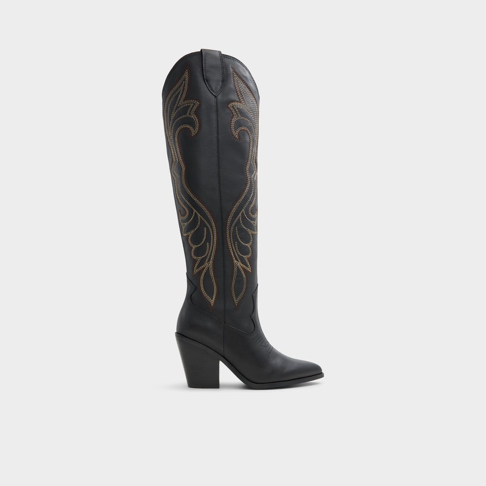 Cup sole Alamo Other Black Women's Tall Boots - Western boot