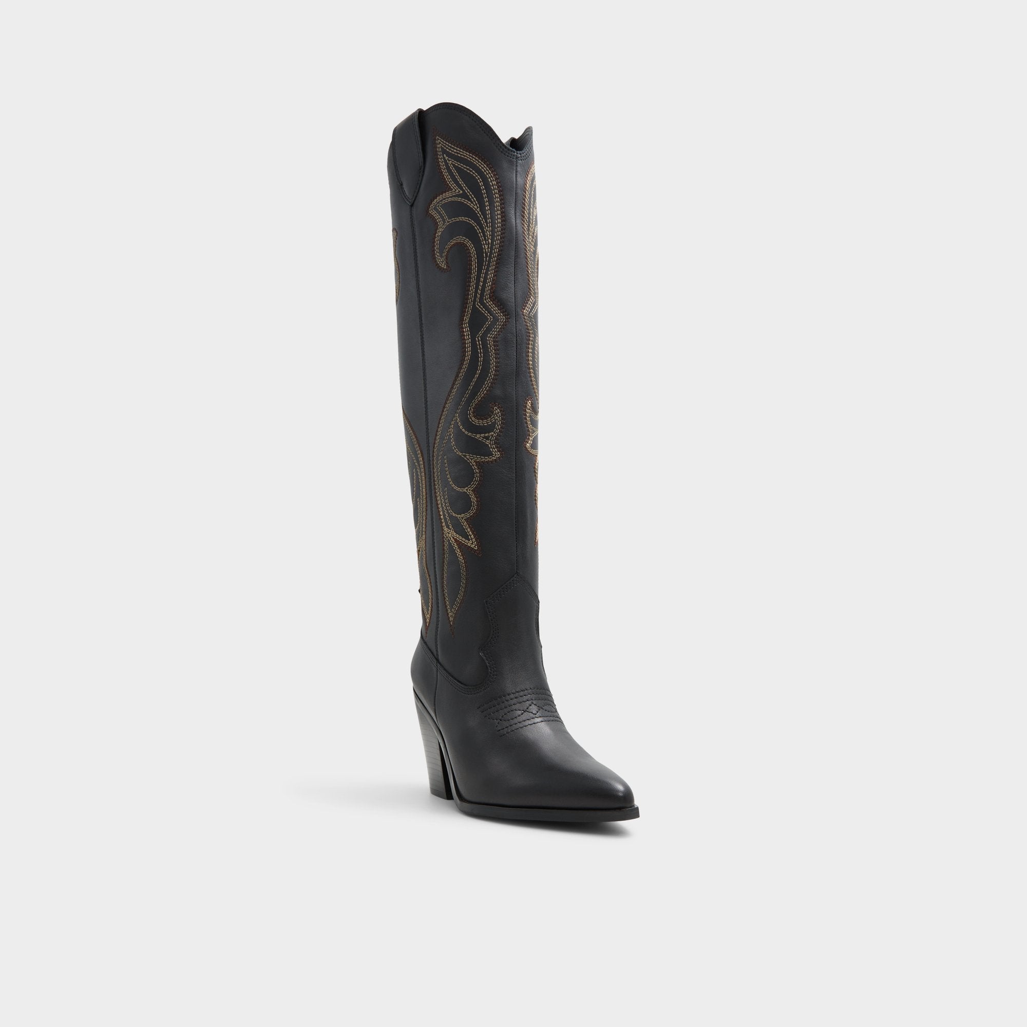 Cup sole Alamo Other Black Women's Tall Boots - Western boot