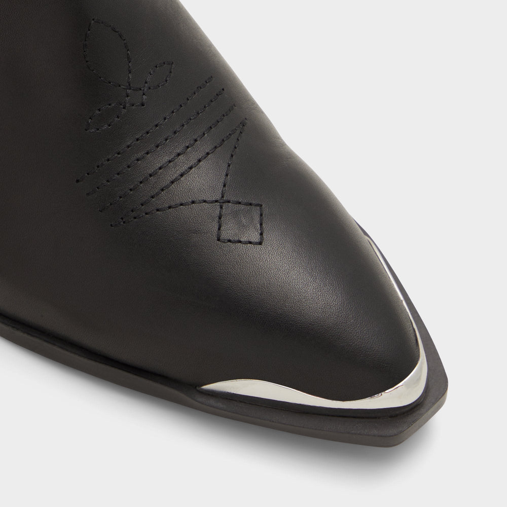 Block heel Valley Black Women's Western - Western boot