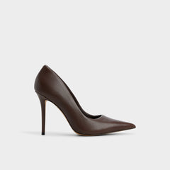 Stasya in Dark Brown - Pump Stiletto heel