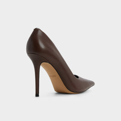 Stasya in Dark Brown - Pump Stiletto heel