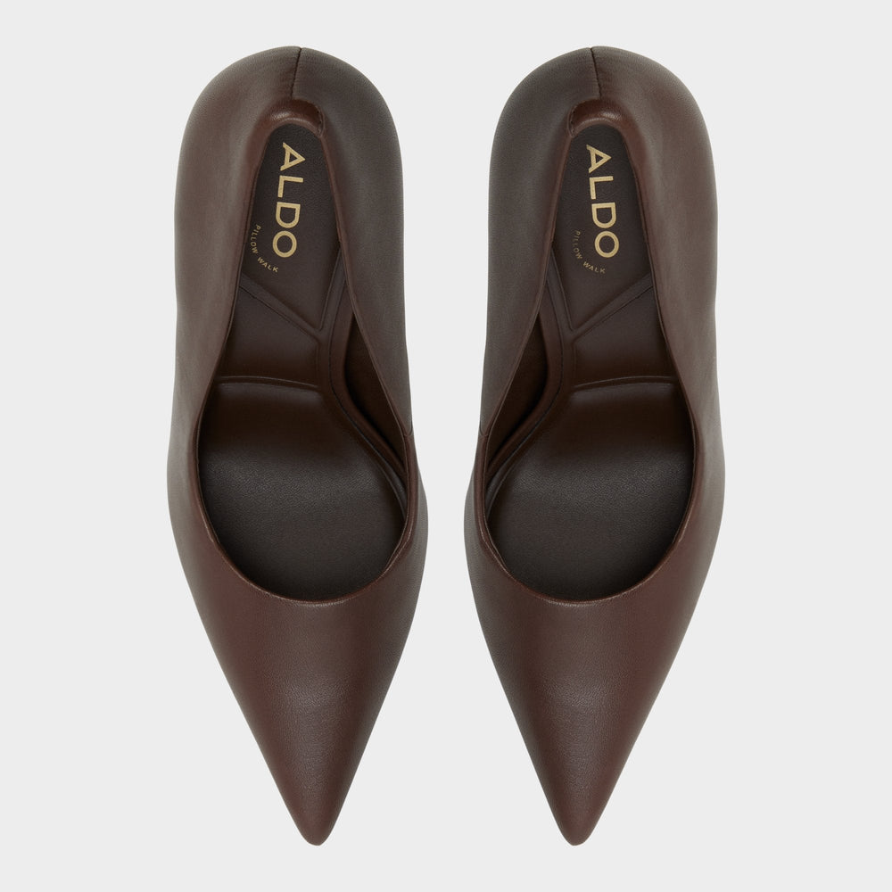 Stasya in Dark Brown - Pump Stiletto heel