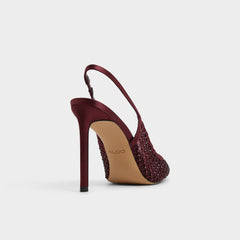 Stiletto heel Marciana in Burgundy 14151906 - Slingback heel