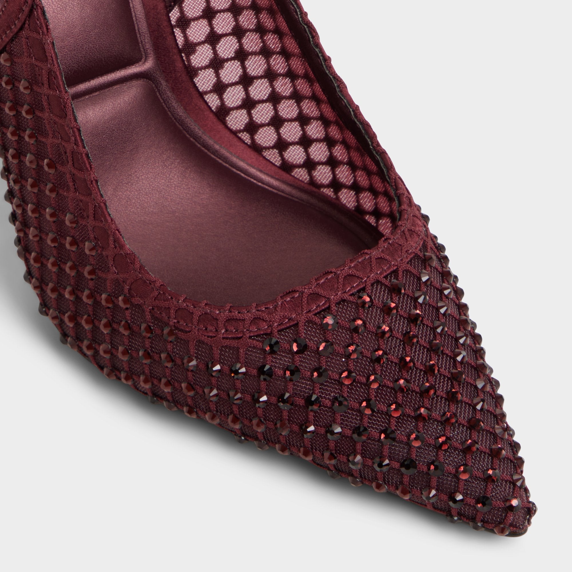 Stiletto heel Marciana in Burgundy 14151906 - Slingback heel