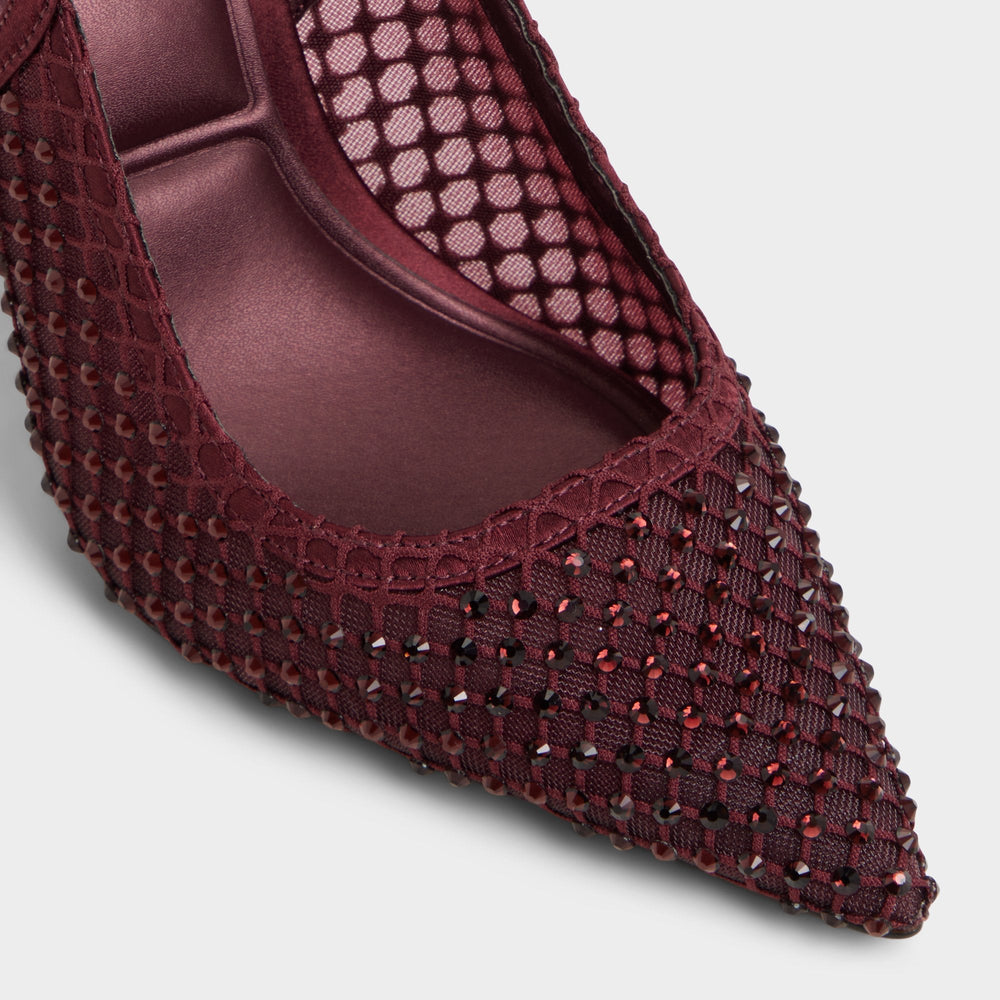 Stiletto heel Marciana in Burgundy 14151906 - Slingback heel